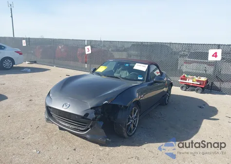 2018 Mazda Mx-5 Miata Grand Touring z USA, uszkodzony, nr VIN JM1NDAD72J0201679